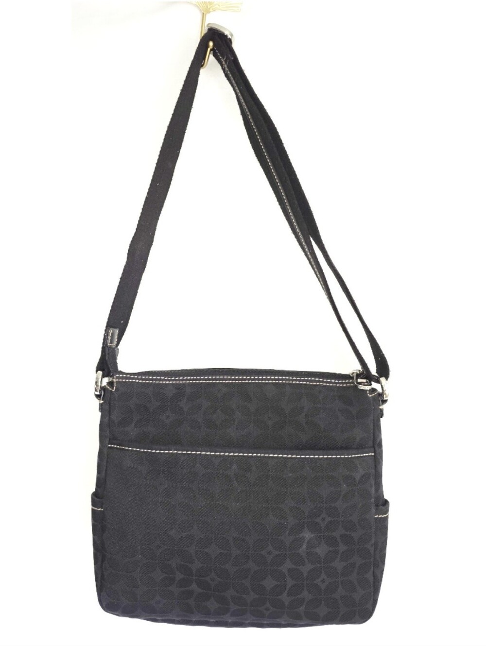 FOSSIL Large Signature Jacquard Adjustable Crossbody Bag